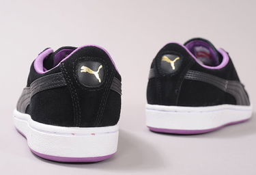 Кецове и обувки Puma WMNS Supersuede Eco black / black / dewberry Черно | 352635 12, 3
