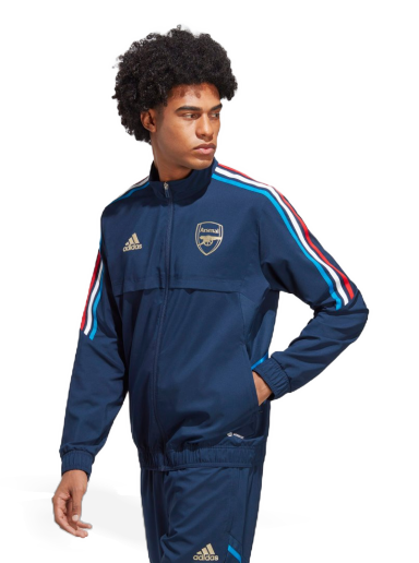 Яке adidas Performance Jacket Arsenal Presentation Тъмно синьо | HZ9989