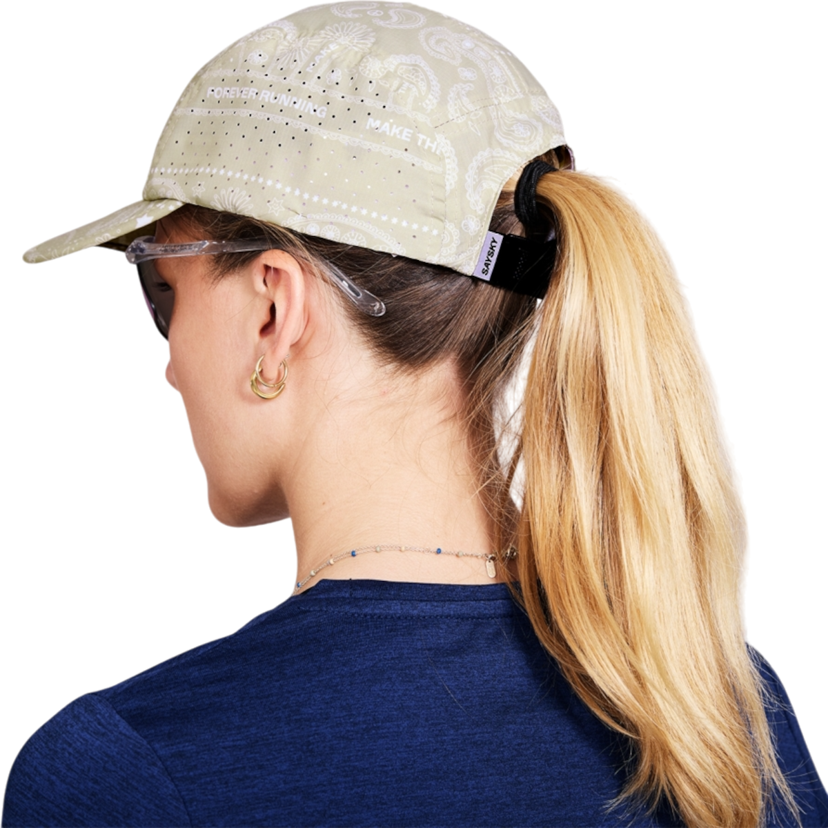 Шапка с козирка Saysky Saysky Paisley Combat Running Cap Бежово | muaca103c1021, 1