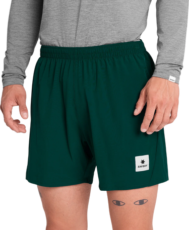 Къси панталони Saysky Saysky Pace 5" Running Shorts Зелено | omrsh21c317-omrsh21c317, 0