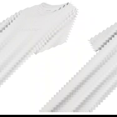 Пижама CALVIN KLEIN Short Sleeve Crew Neck T-Shirt and Poplin Boxer Shorts Set Бяло | LV00NM2906TN8, 2