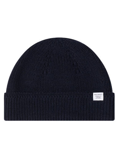 Шапка NORSE PROJECTS Wool Watch Cap Тъмно синьо | N95-0840-7004