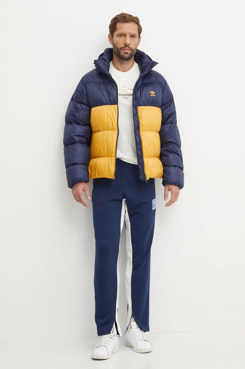 Пухо яке adidas Originals Oversized Down Puffer Jacket Синьо | IW3451, 1