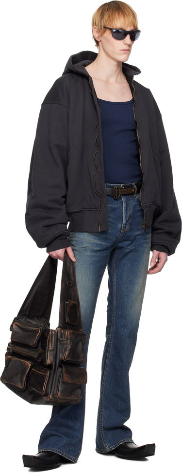 Дънки Balenciaga Balenciaga Bootcut Jeans Синьо | 751089TRW62, 4