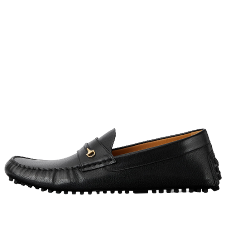 Кецове и обувки Gucci Interlocking G Driver Loafers Черно | 752621-D3V00-1000, 0