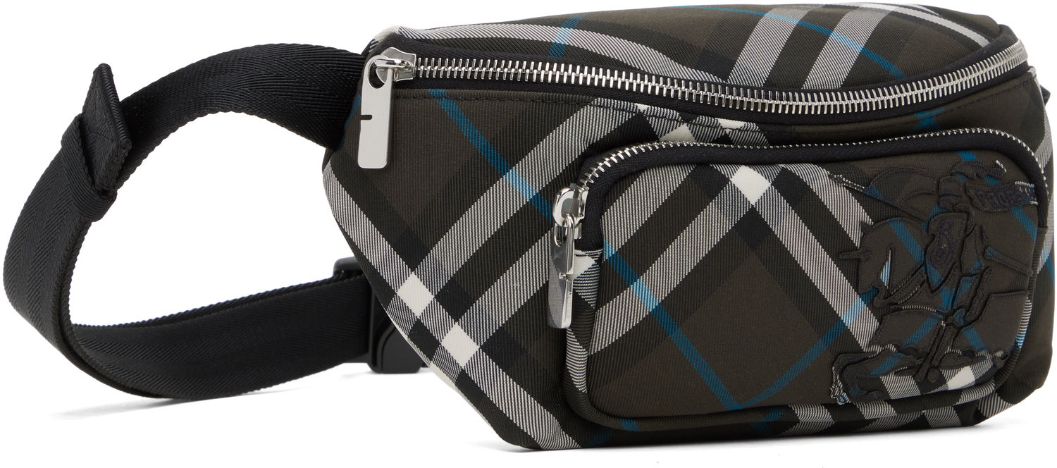 Чанта за кръста Burberry Burberry Small Check Belt Bag Черно | 8106715, 1