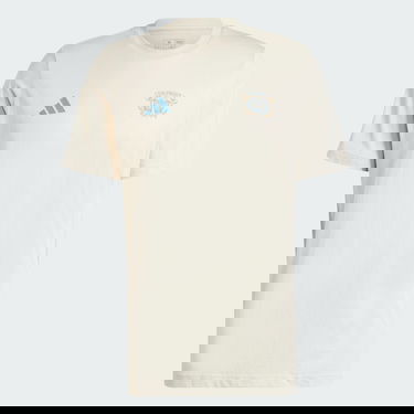 Тениска adidas Performance Wiesn Football Graphic Бежово | IW0189, 3