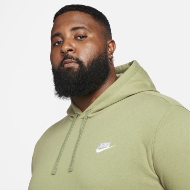 Суитчър Nike Club Fleece Pullover Зелено | BV2654-334, 0