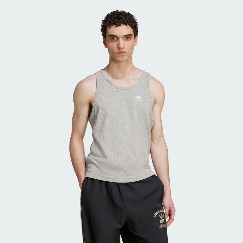 Потник adidas Performance Trefoil Essentials Tank Top Сиво | JV7669