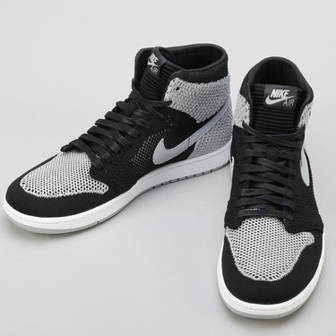 Кецове и обувки Jordan Air Jordan 1 Retro High OG Flyknit "Shadow" Черно | 919704-003, 2