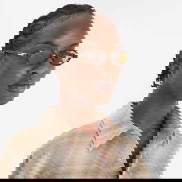 Слънчеви очила Bottega Veneta Bottega Veneta BV1388S Oval Sunglasses Кафяво | BV1388S-002, 6