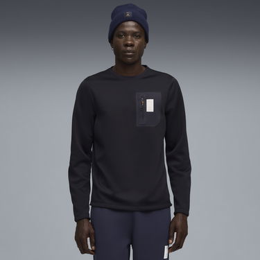 Суитчър Puma PUMA x SAYSKY Crewneck Sweatshirt with Zip Pocket Тъмно синьо | 527553_16, 1