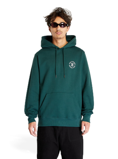 Circle Hoodie Pine Green