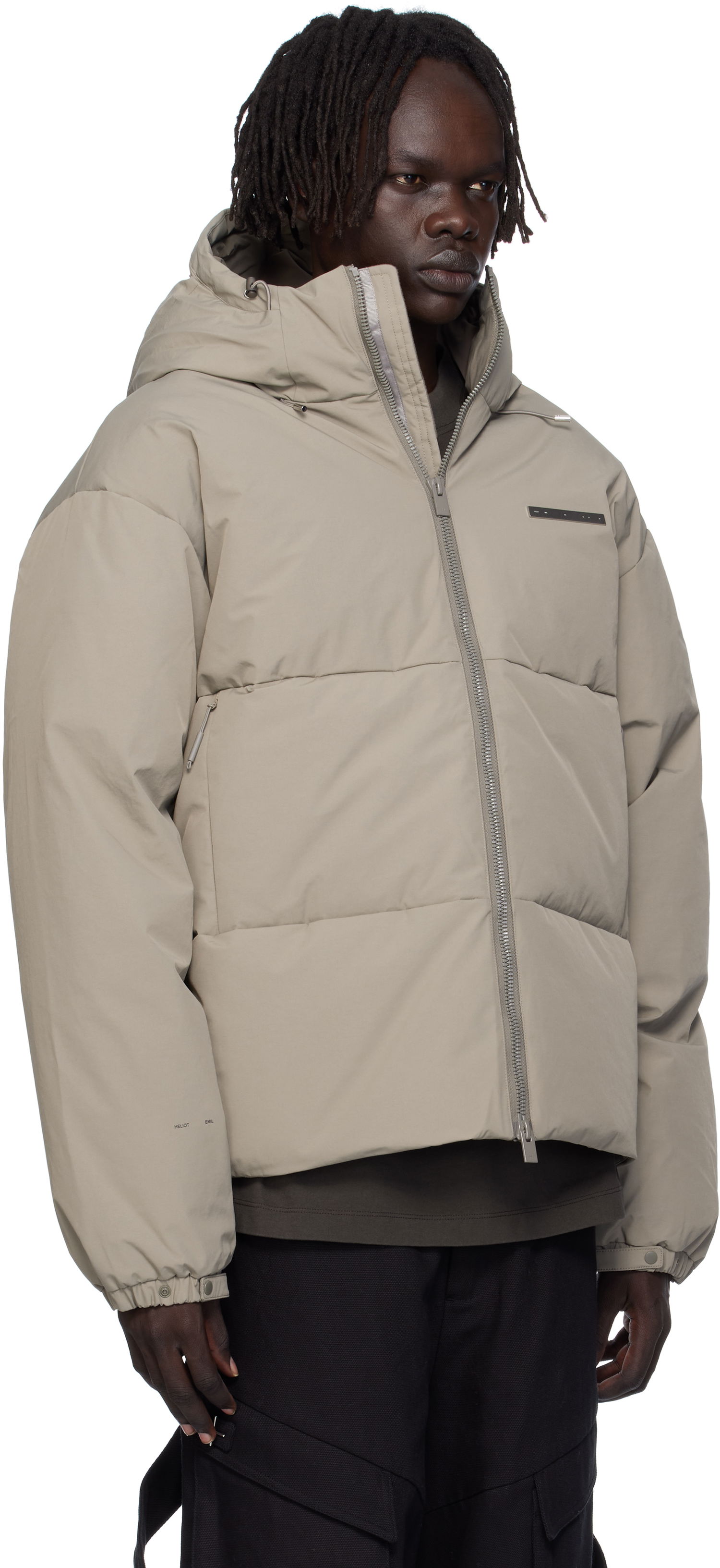 Пухо яке HELIOT EMIL Velum Down Jacket Бежово | AW25_M_02_093_DST19_CO, 1
