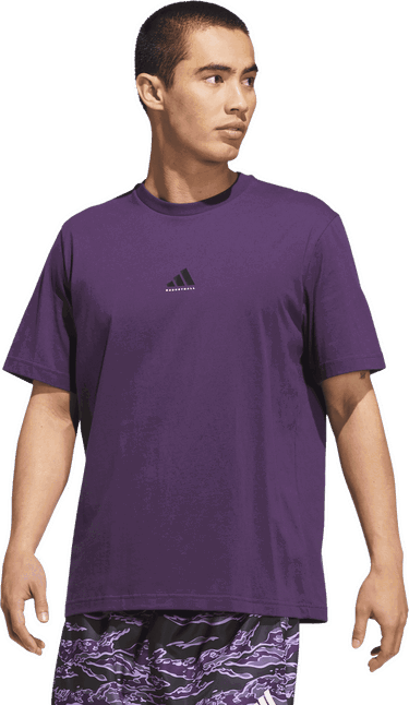 Тениска adidas Originals Basketball Graphic T-Shirt Лилаво | jm6844, 2