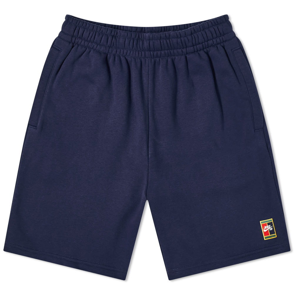 Къси панталони Nike SB Court Logo Shorts Тъмно синьо | DH1994-410, 0
