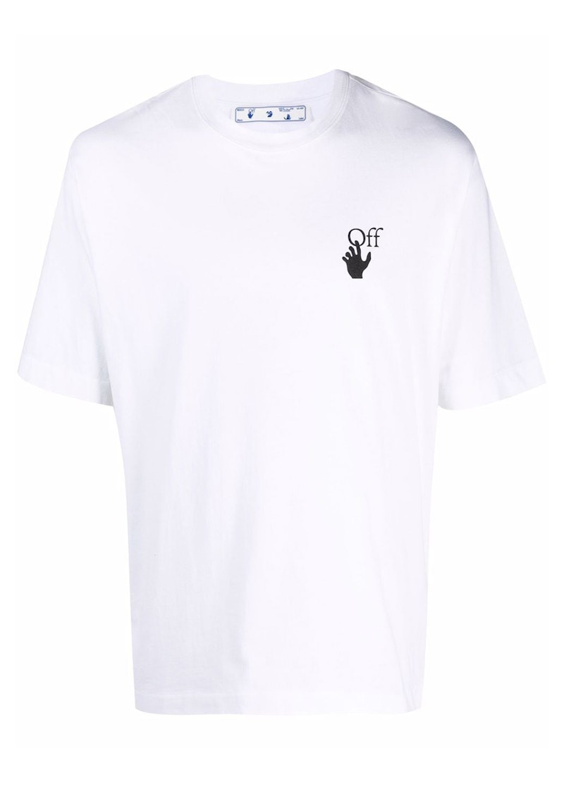 Тениска Off-White Bubble Arrows T-Shirt White Бяло | OMAA119F21JER0130110