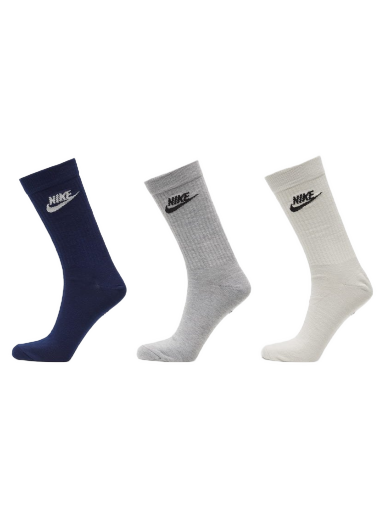 Чорапи Nike Sportswear Everyday Essential Crew Socks 3-Pack Многоцветен | DX5025-903