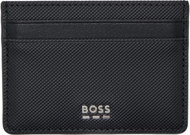 Портфейл BOSS BOSS Embossed Card Holder Черно | 50536095, 0