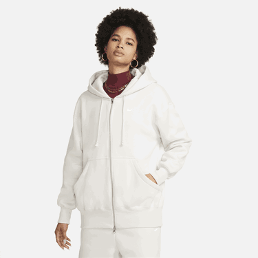 Суитчър Nike Sportswear Phoenix Fleece Oversized Бяло | DQ5758-104, 0