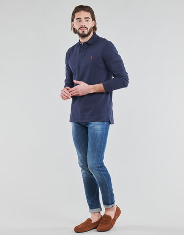 Поло тениска Polo by Ralph Lauren Polo Tee Тъмно синьо | 710680790046-NOOS, 2