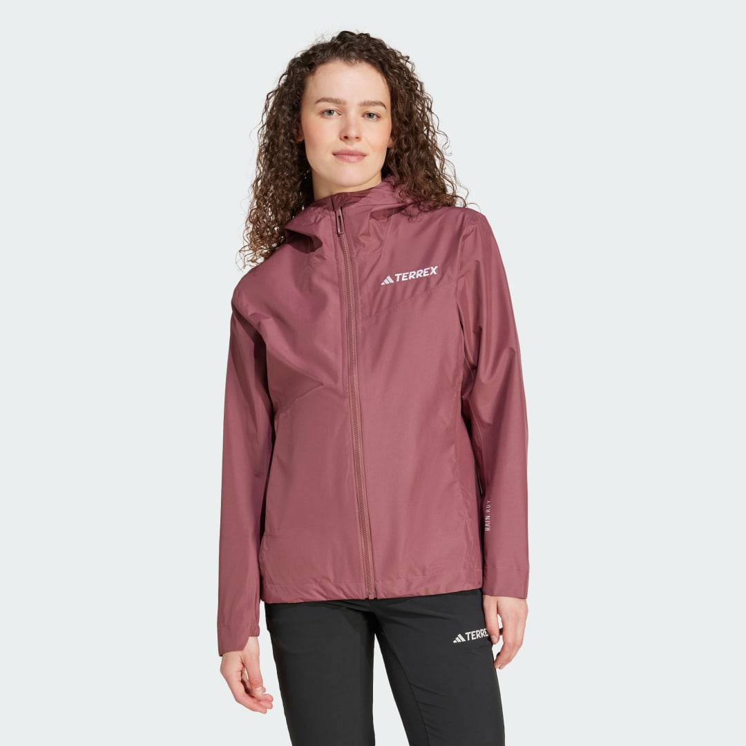 Ветровка adidas Performance Terrex Multi 2.5L Rain.Rdy Jacket Розово | IX1581, 0