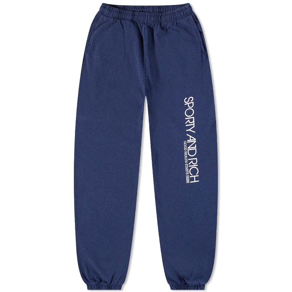 Спортни панталони Sporty & Rich Disco Sweat Pant Тъмно синьо | SW472NA, 0