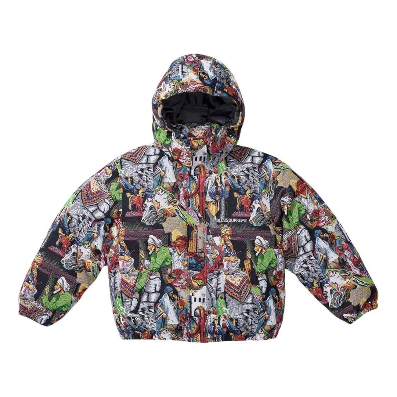 Пухо яке Supreme Bless Tapestry Down Puffer Jacket Многоцветен | SUP-FW23-197, 0