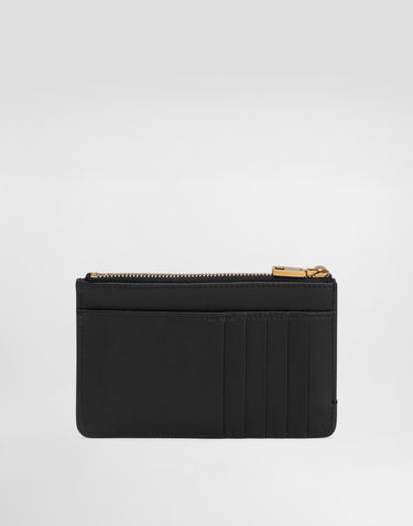 Портфейл Dolce & Gabbana Dolce & Gabbana Plongé Calfskin Card Holder Черно | BI1261A9S2580999, 2