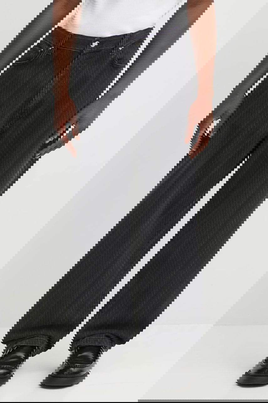 Дънки Carhartt WIP Pinstripe Baggy Jeans Rylan Черно | I035562.32I06, 0