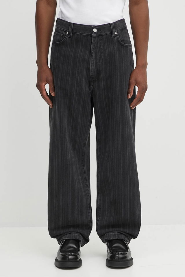 Pinstripe Baggy Jeans Rylan