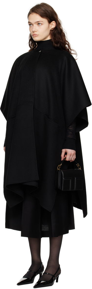 Палта TOTEME TOTEME Doublé Scarf Coat Черно | 251-WRO4321-FB0006, 3