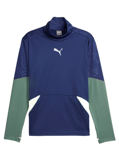 Тениска Puma Winterized Football Top Тъмно синьо | 658510-01