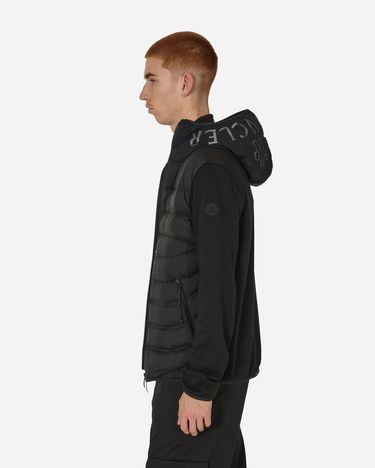 Яке Moncler Matt Black Padded Zip-Up Cardigan Черно | 8G00002809KZ 999, 2