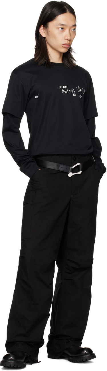 Колани HELIOT EMIL Heliot Emil Technical Buckle Belt Черно | AW25.16.118.BLK01, 3