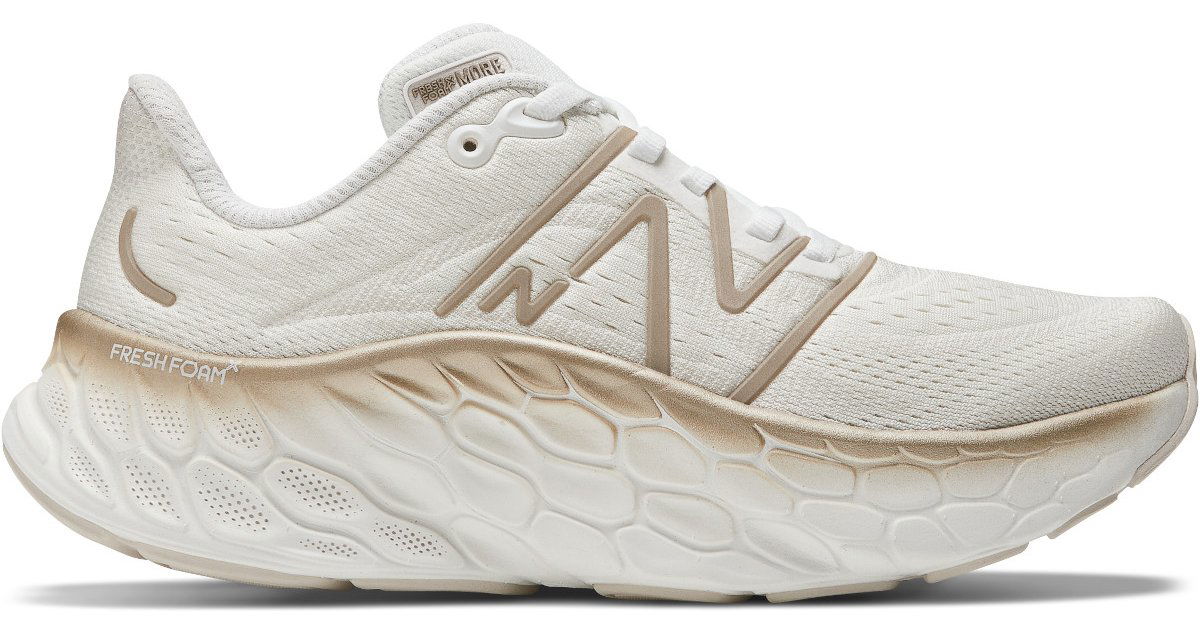 Кецове и обувки New Balance Fresh Foam X More v4 Бяло | wmorcw4, 1