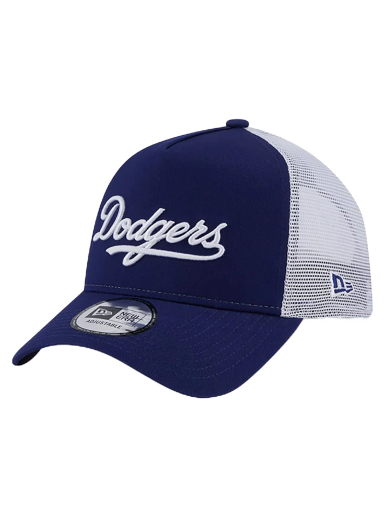 LA Dodgers Team Script Trucker Cap