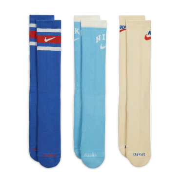 Чорапи Nike Everyday Plus Socks 3-Pack Многоцветен | dx7665-904, 3
