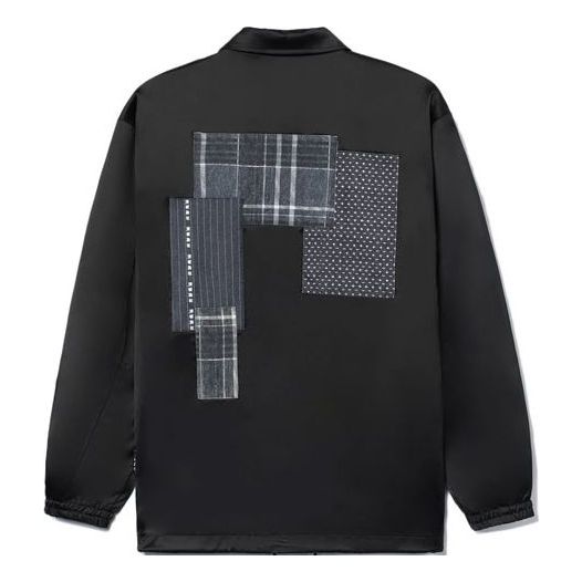 Ветровка Li-Ning Skateboard Series Casual Lapel Long Sleeve Jacket Черно | AFDR739-1
