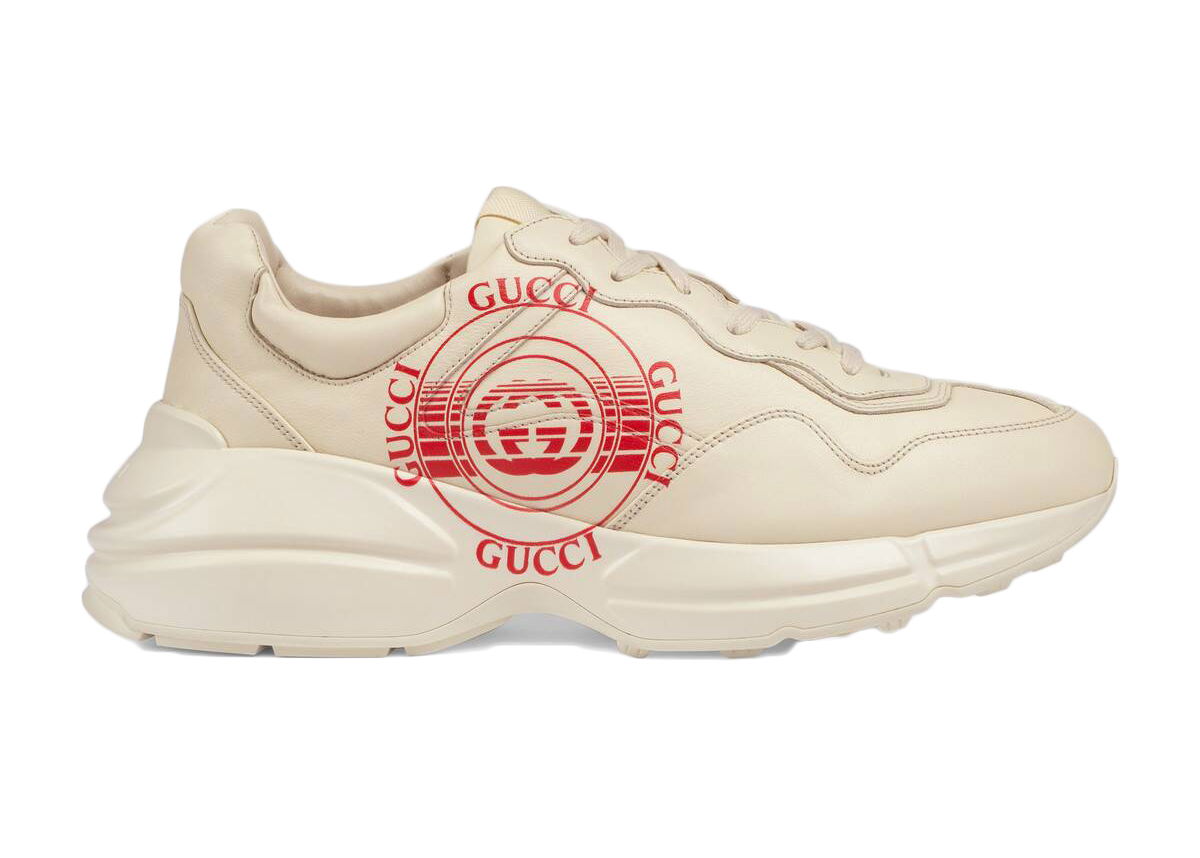 Кецове и обувки Gucci Rhyton Interlocking Disk Бежово | 630607 DRW00 9522, 0