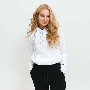 Суитчър Champion Women's White Hoodie Бяло | 114416-WW001, 0