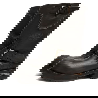 Кецове и обувки Balenciaga Balenciaga Venom Leather Boots Size EU 40 Черно | 833581-WBEQ1-1000, 2