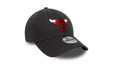 Шапка с козирка New Era NBA Chicago Bulls Melton Wool 9FORTY Cap One Size Сиво | 60758968, 3