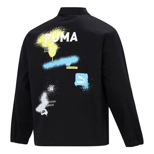 Ветровка Puma Loose Woven Lapel Jacket Черно | 536089-01, 0