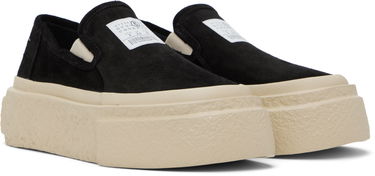 Кецове и обувки Maison Margiela MM6 Maison Margiela Platform Slip-Ons Черно | S59WS0238 P5246, 3