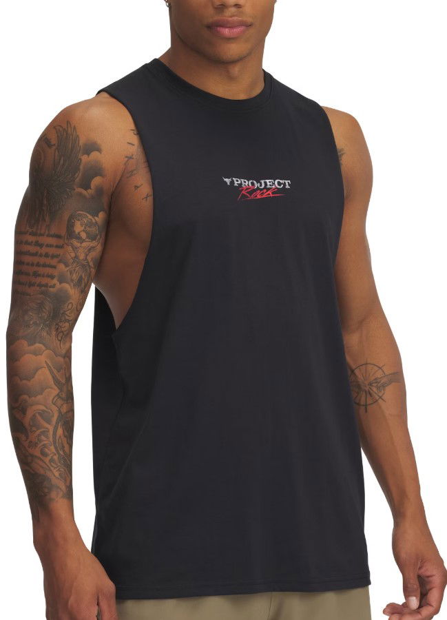 Потник Under Armour Project Rock Tank Top Черно | 1389949-001, 0
