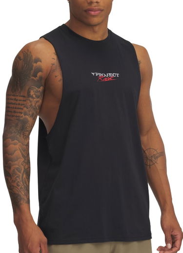 Потник Under Armour Project Rock Tank Top Черно | 1389949-001, 0