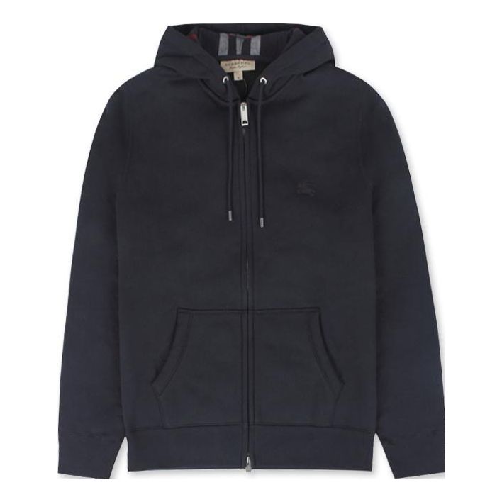 Суитчър Burberry Burberry Casual Zip Hoodie Тъмно синьо | 40249171, 0