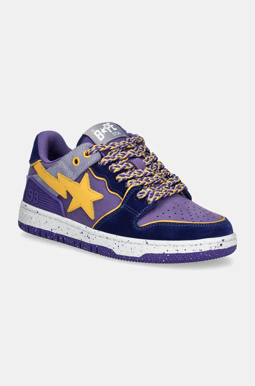 Кецове и обувки BAPE SK8 STA #4 Лилаво | 1K80291313, 1