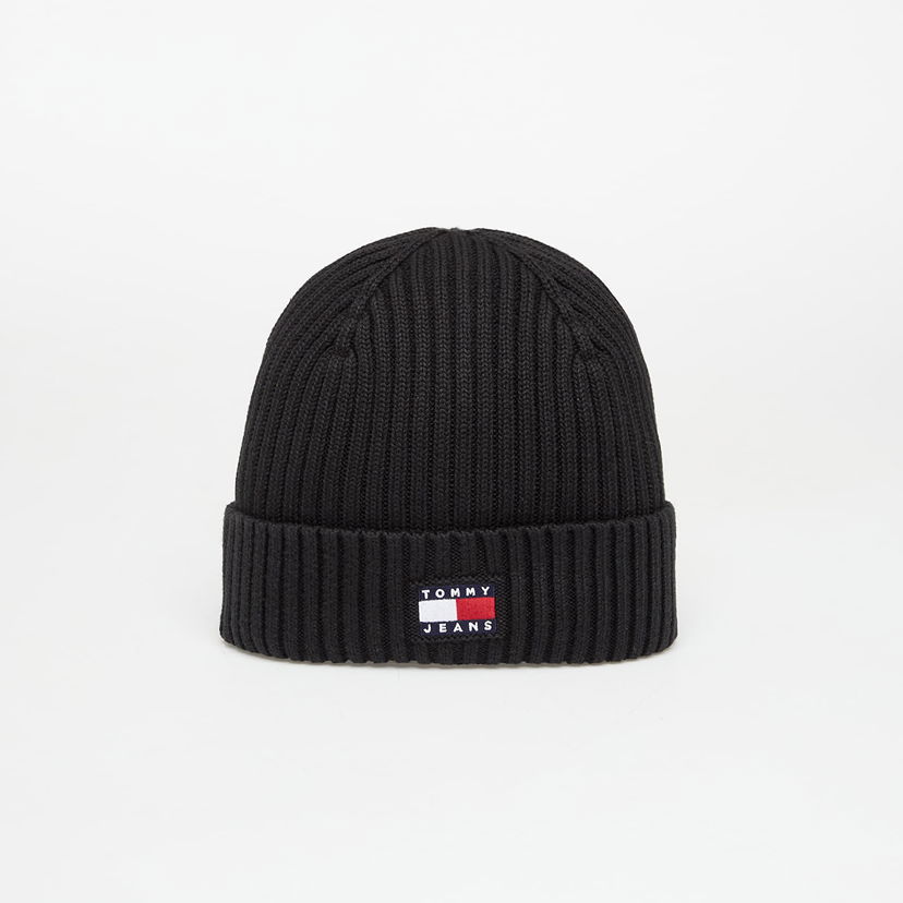 Шапка Tommy Hilfiger Tommy Hilfiger TJM Heritage Core Beanie Черно | AM0AM13669-BDS